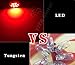 YITAMOTOR 20 PCS T10 Wedge 8-SMD Red LED Light bulbs W5W 2825 158 192 168 194