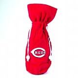Cincinnati Reds 14" NCAA College Velvet Wine Bag - MLB Baseball