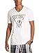 GUESS Factory Men's Bordeaux Logo V-Neck Tee