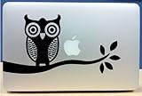 Owl On Branch - Vinyl Macbook / Laptop Decal Sticker Graphic