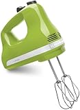 KitchenAid KHM512GA 5-Speed Ultra Power Hand Mixer, Green Apple