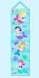 Mermaids Canvas Growth Chart by Olive Kids