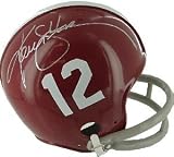 Ken Stabler Signed Alabama Crimson Tide 2Bar Mini Helmet