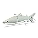 niceeshop (TM) New 8GB Shark USB 2.0 Flash Drive Pen Drive Storage Thumb Key U Disk – White