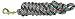 Hamilton Poly Lead with Bolt Snap, Black Confetti Pattern, 5/8" Thick x 10' Long