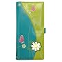 Garden Flowery Gro�e Brieftasche - schwarz <span class="brandLink"> Vendula </span>