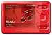 Electronics : Creative Zen 4 GB MP3 Player (Red)