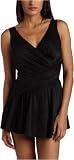 Miraclesuit Women's Plus Aurora Solid Swim Dress