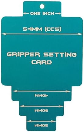 The Gripper Setting Card (Blue)
