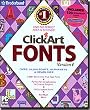 ClickArt Fonts Version 4 DVD Software 2006 for PC