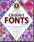 New Encore Software Clickart Fonts 4 19,000+ Fonts Express Your Creativity  ....