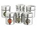 Kitchen Craft Stainless Steel Spice Jar Set