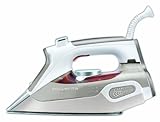 Rowenta DW9080 Steamium 1800-Watt Steam Iron with 400-Hole Platinum Soleplate
