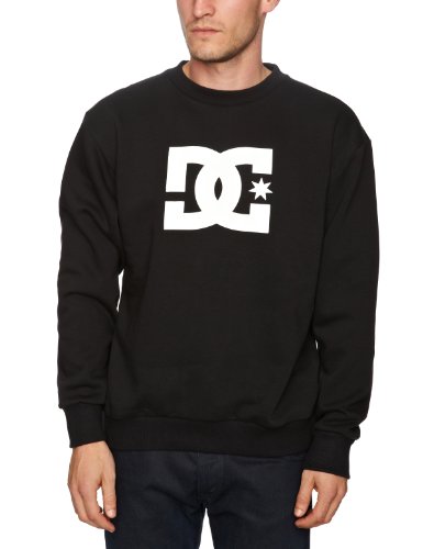 DC Shoes Herren Pullover Star Crew 1 Crewneck, black, L, D053250015