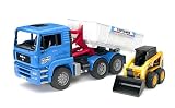 Eigenschaften Bruder 02745 / Bruder Spielwaren 02745 MAN LKW mit Absetzcontainer