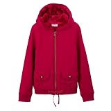 Girls' Cherokee Long-Sleeve Hooded Sweatshirt - Red