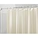 iDesign PEVA Shower Curtain Liner, Plastic Shower Curtain for use Alone or With Fabric Curtain - Sand
