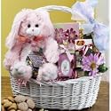 Somebunny Special Gift Basket - PINK or PURPLE Bunny Rabbit - Gourmet Food Gift Basket