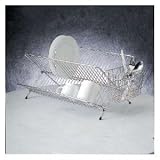 RSVP Folding Dish Rack Stainless Steel New