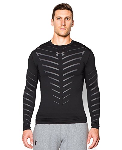 Under Armour Men's UA ColdGear Infrared Armour Compression Crew Medium Black