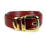 BLT-20-RED - Kid Leather Belt