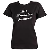 Mrs Branislav Ivanovic T-shirt by Dead Fresh, M