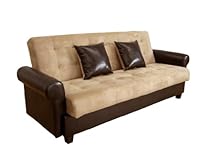 Big Sale Primo International DJ-Moon Klik Klak Adjustable Sofa, Hazel and Dark Brown