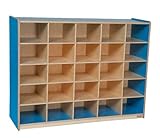 Wood Designs WD16009B 25 Tray Storage Without Trays - Blueberry
