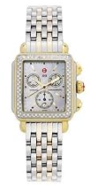 Michele Deco Diamond Two-Tone Ladies Watch (MWW06A000352)