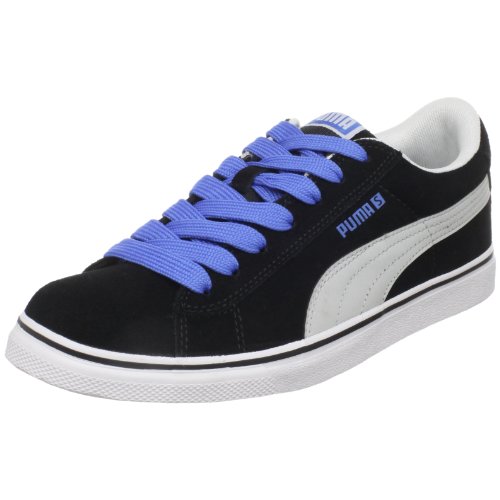 PUMA S Vulc Fashion Sneaker,Black-Gray Violet-Palace Blue,US Women's 9/ US Men's 7.5 D
