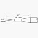 Precision Temperature Sensitive Tweezer Conical Tips .015
