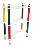 Ziggy Art Raphael Colourful Childrens Shelf Unit 70Cm High