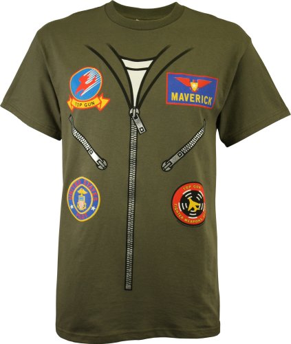 Top Gun Flight Suit Mens Costume T-Shirt, X-Large