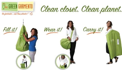 The Green Garmento 48-Inch Signature 4-in-1 Reusable Bag, Blue Water