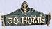 medieval Skeleton welcome plaque gothic goulish bones