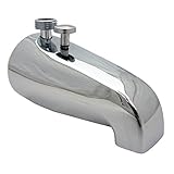 LASCO-Simpatico 82195C Bath Tub Diverter Spout with Personal Shower Outlet Fits 1/2 and 3/4 Iron Pip