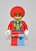 Search : Zombie Circus Clown LEGO Minifigure- Version 1
