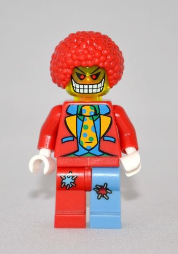  Zombie Circus Clown LEGO Minifigure- Version 1
