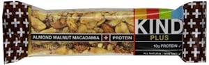 Kind Bar Plus: Almond Walnut Macadamia PLUS Protein; Box of 12