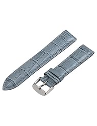 Grey Croco Leather 12mm Watch Band Fits Philip Stein Mini with Built in Quick Release Pins!!