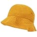 Bandana.com 100% Cotton Bucket Hat for Men, Women, Kids - Gold - Single Piece - Large/Extra Large Size - Summer Cap Fishing Hat