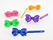 Tara Girls Self Hinge Bow Hair Barrettes - 18 Pcs.