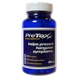 PreToxx for Hangovers (30 Natural Time-Release Tablets with Prickly Pear Extract)