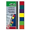 Sigel HN677 Haftmarker Transparent, mini, 7 Farben im Pocket, rot,mint,violett,gelb,blau,gr�n,orange, 50x84 mm, 280 Blatt, Streifenformat: 50 mm x 12 mm