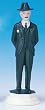 Religious Statue - Dr. Gregorio Hernandez - 4" Height - Magnetic and Adhesive Base