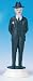 Religious Statue - Dr. Gregorio Hernandez - 4" Height - Magnetic and Adhesive Base