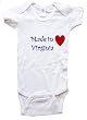 MADE IN VIRGINIA - VIRGINIA BABY - State-series - White, Blue or Pink Onesie / Baby T-shirt