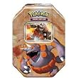Pokemon RHYPERIOR 2008 Ex FALL / HOLIDAY Deck Tin - 4 packs + promo card !