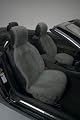 Genuine Australian Sheepskin Sideless Seat Cover - Gray