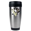Pittsburgh Penguins Stainless Steel Travel Tumbler -Primary Logo NHL Hockey